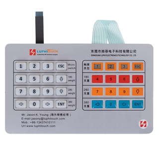 Personalización de interruptores de teclado de goma